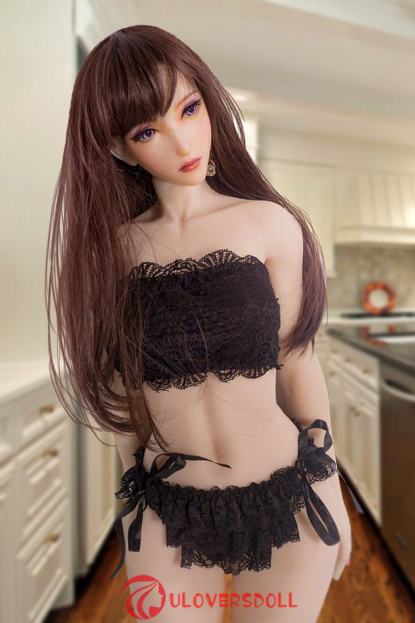Platinum Silicone Sex Doll 102cm Full Body Anime Face