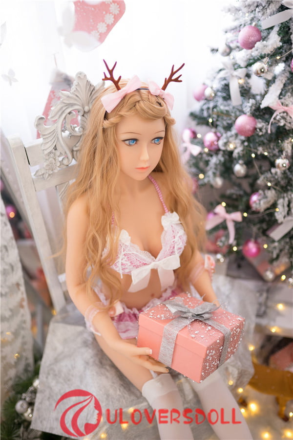4.26ft/130cm Real Doll Christmas Dress Up Girls