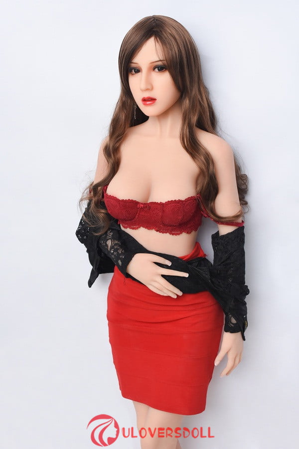 165cm TPE Love Doll Long Brown Hair Ladies