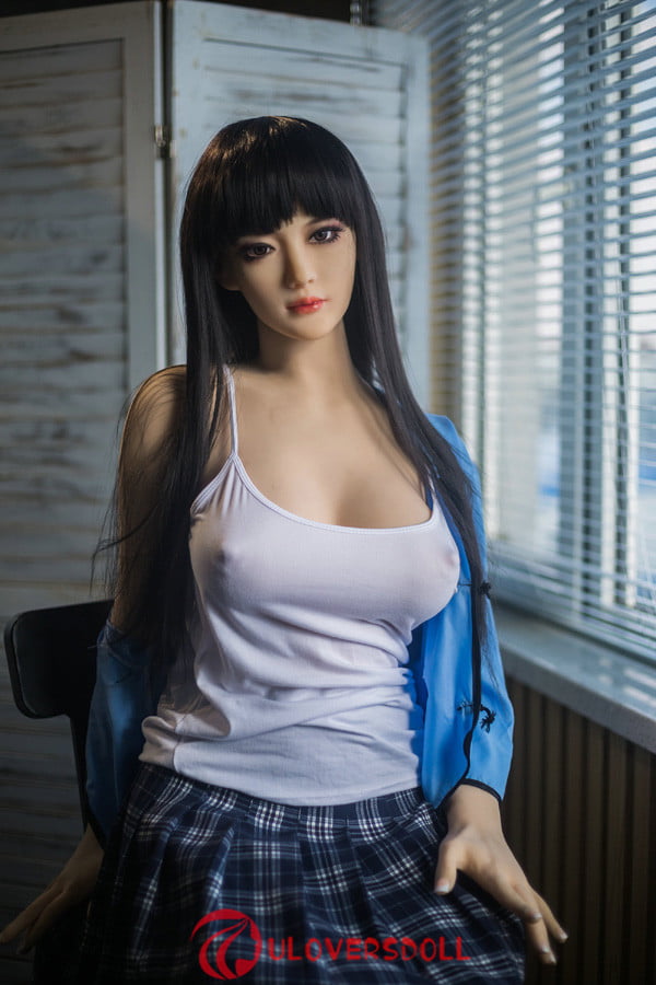 Hadley : Chinese Cute Sexy Fake Tits Realistic Silicone Doll 158cm
