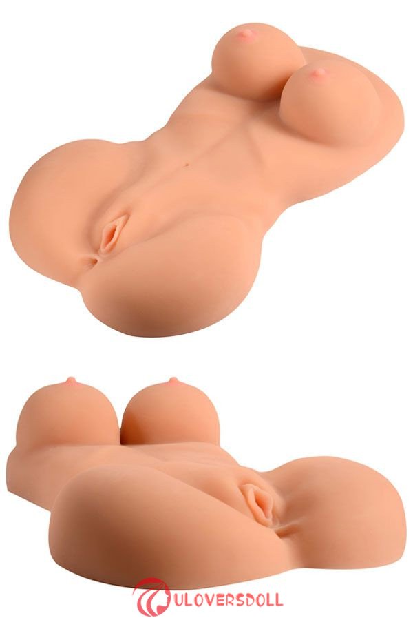 Half body sex doll big boobs vagina and anal sex