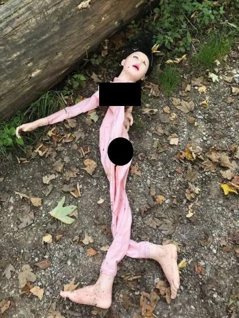 Abandoned sex doll mistaken for real person 15