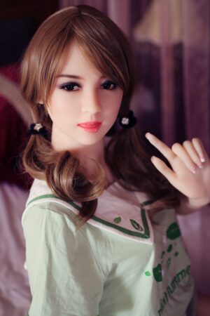 155cm (5.09ft) Flat Tits Girl Doll for Sex Mako