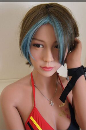 155cm (5.09ft) Flat Breasts Cool Girl Sex Doll Megumi
