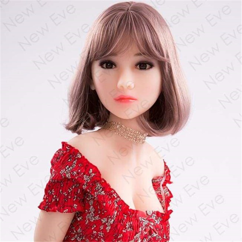 Girl with male sex doll