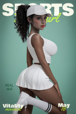 158cm (5.18ft) Big Breasts Young Black Girl Love Doll Mamie